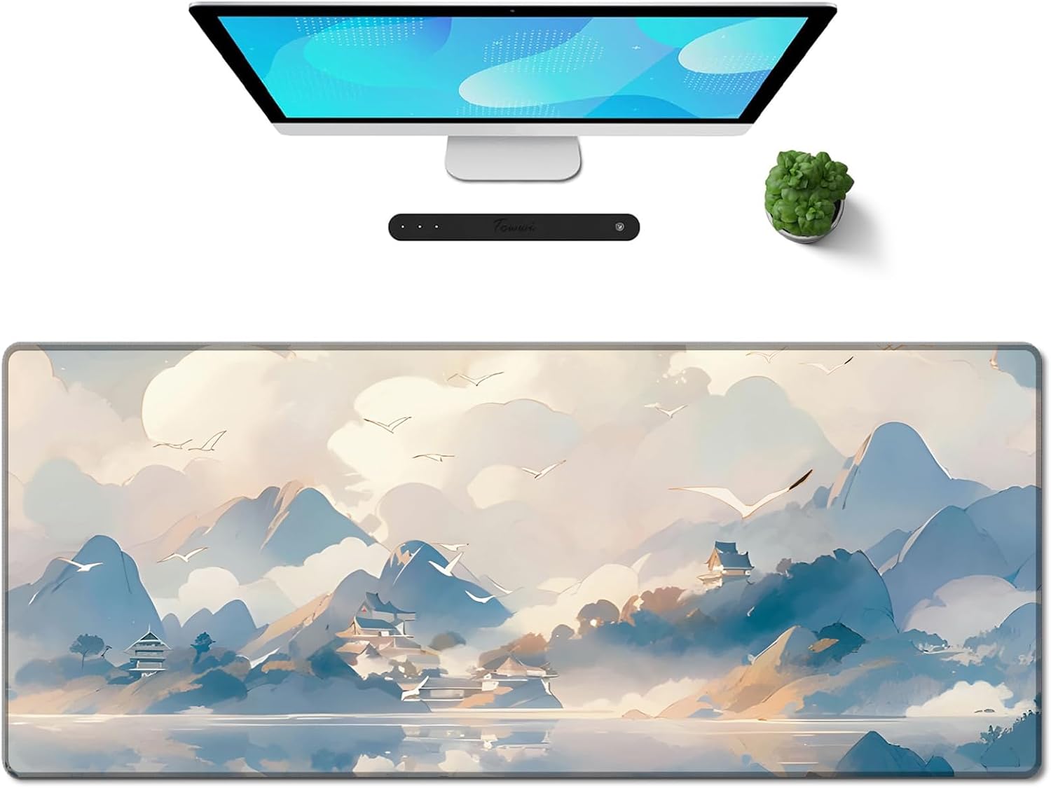 Gaming Mouse Pad – Forest Background Pattern