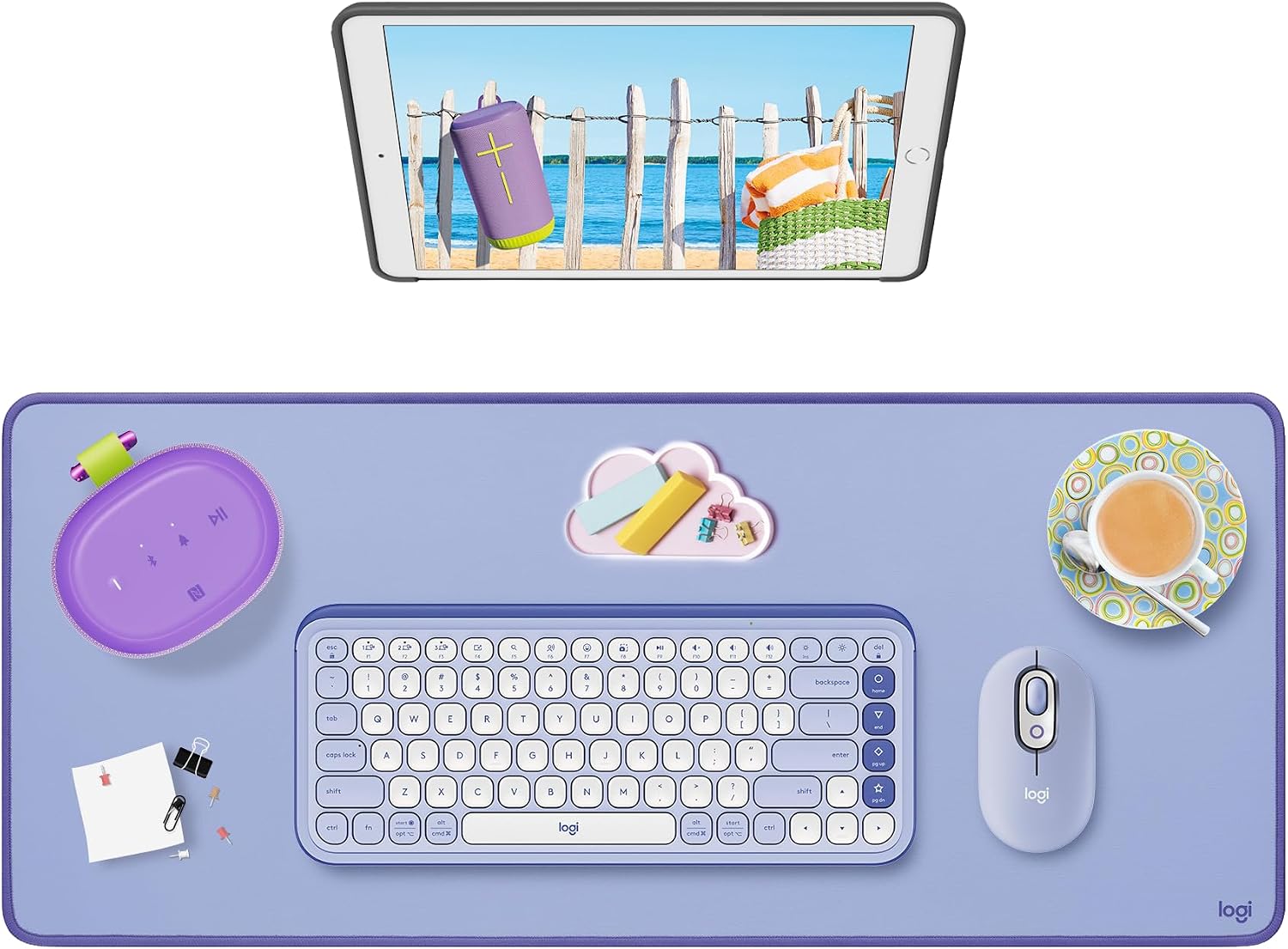 Desk Mat - Studio Series — Multifunctional large desk mat / extended mouse pad.
