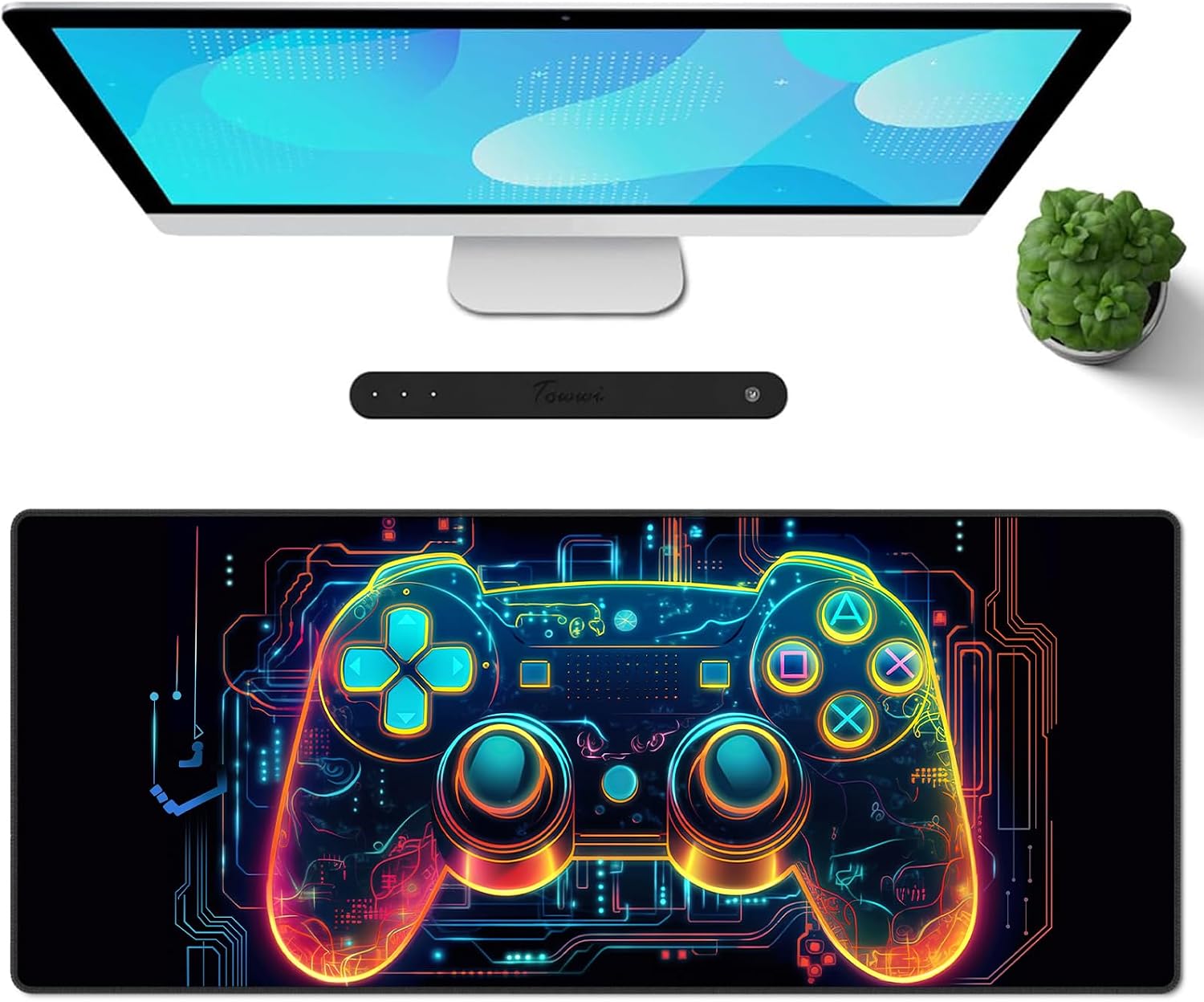 Gaming Mouse Pad – Forest Background Pattern
