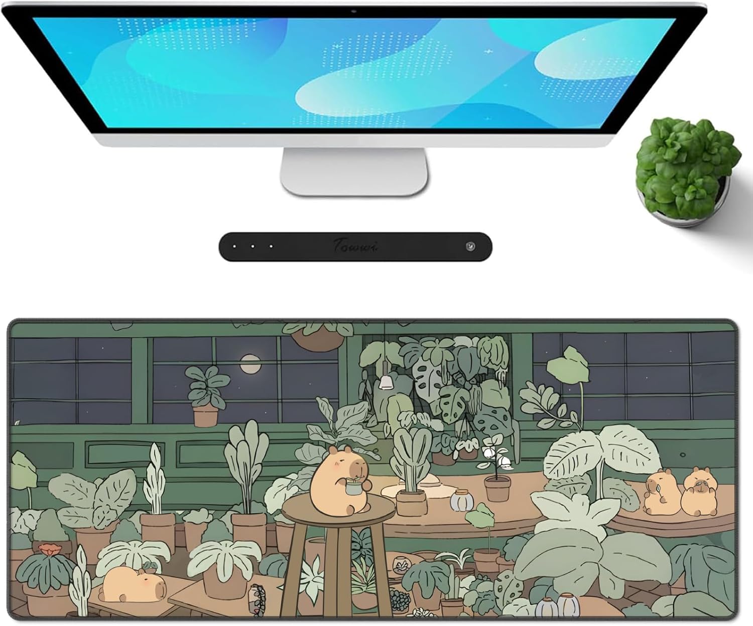 Gaming Mouse Pad – Forest Background Pattern