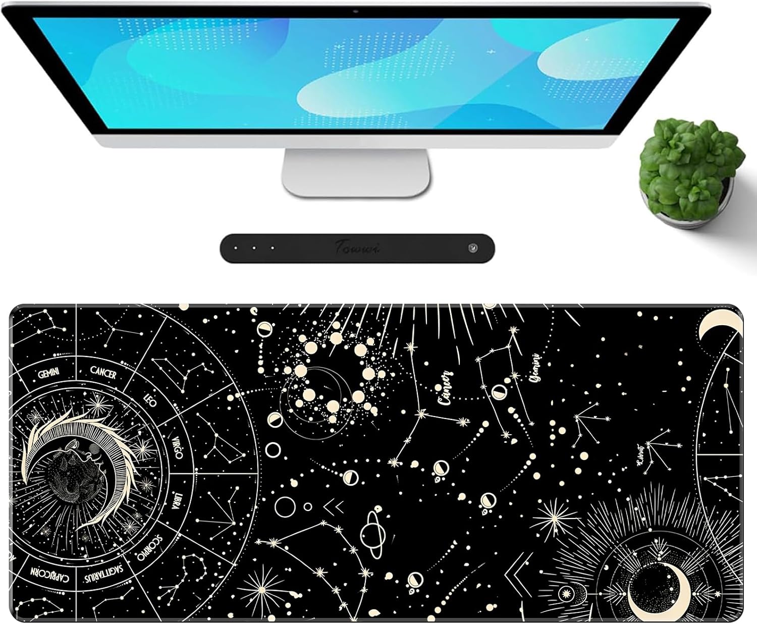 Gaming Mouse Pad – Forest Background Pattern