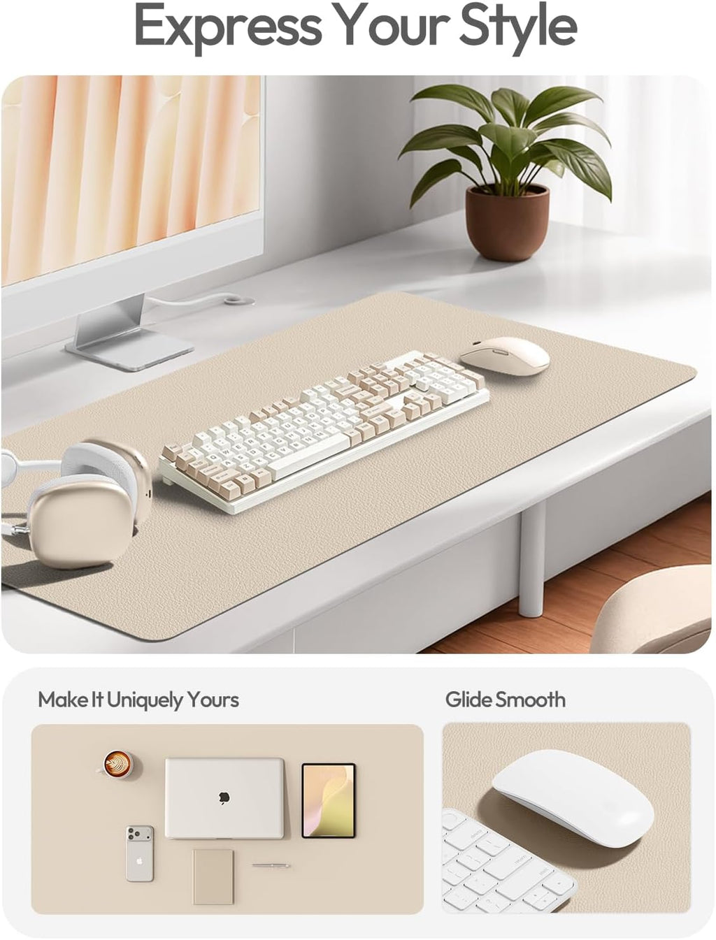 Leather Desk Mat / Large Mouse Pad