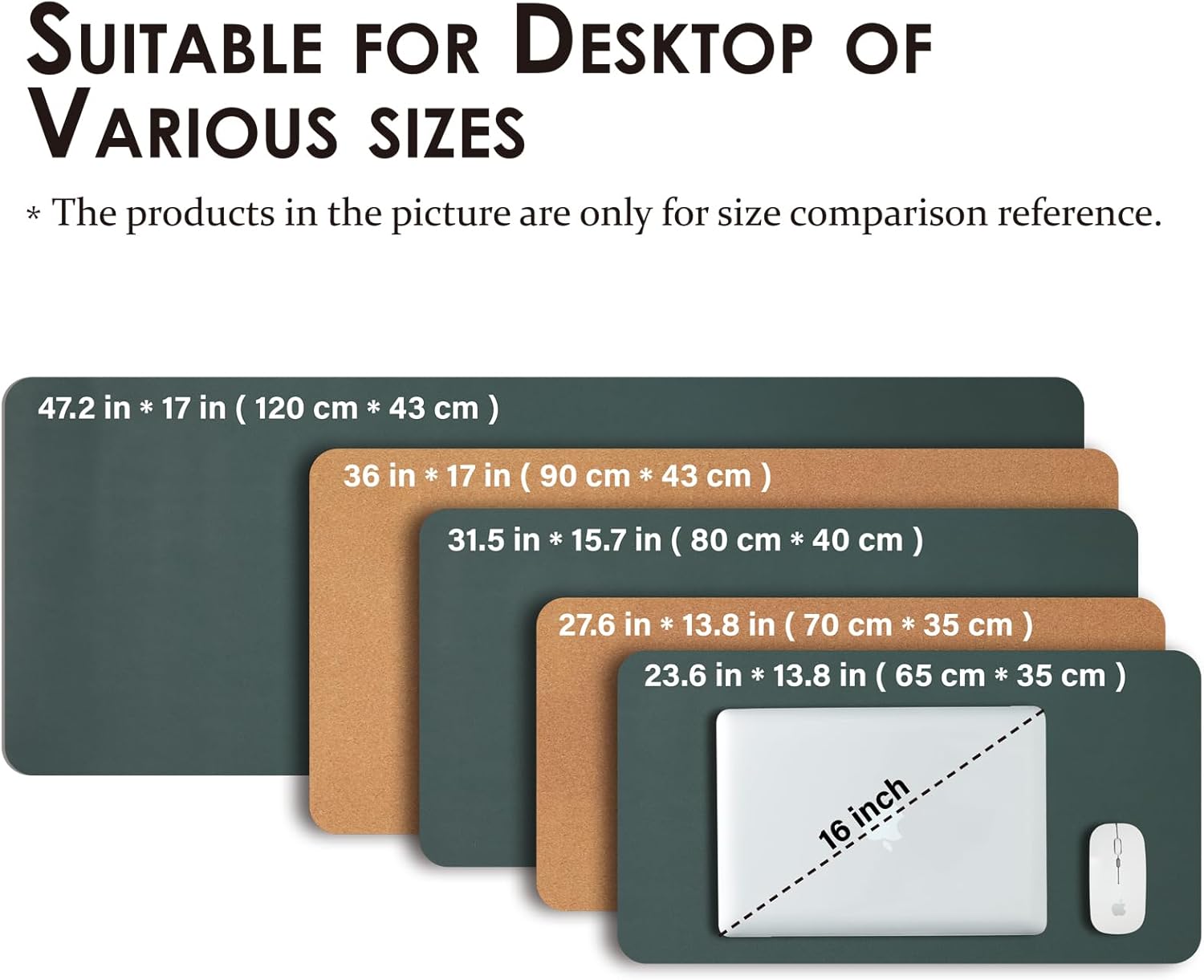 Cork Desk Mat—A Double-Sided Desk Mat Suitable for Office and Home