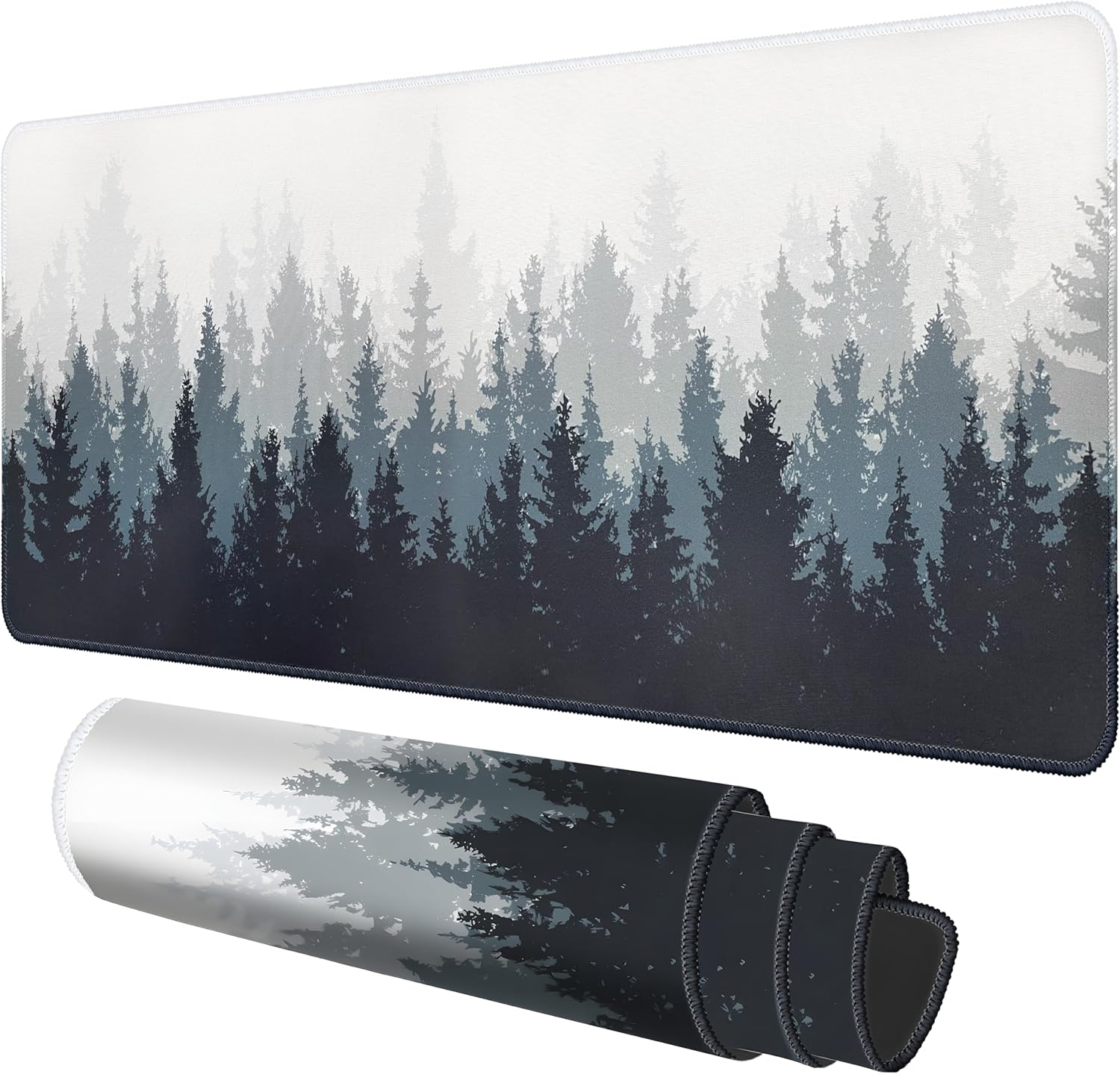 Gaming Mouse Pad – Forest Background Pattern