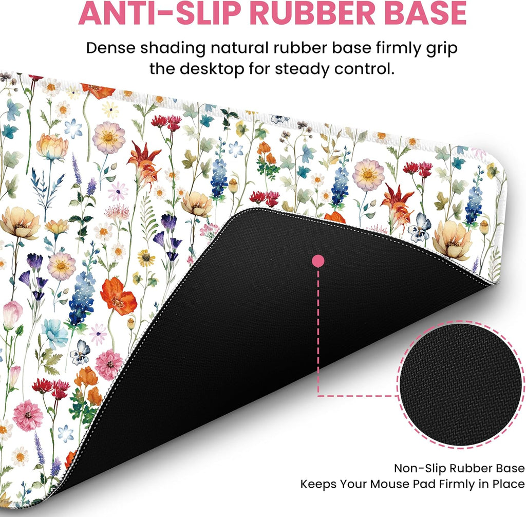 Large Desk Mouse Pad—A cute desk mat/desk protector suitable for both office work and gaming.