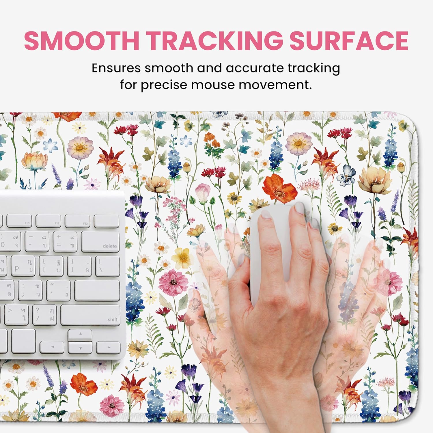 Large Desk Mouse Pad—A cute desk mat/desk protector suitable for both office work and gaming.