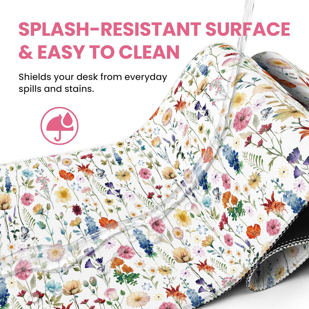 Large Desk Mouse Pad—A cute desk mat/desk protector suitable for both office work and gaming.